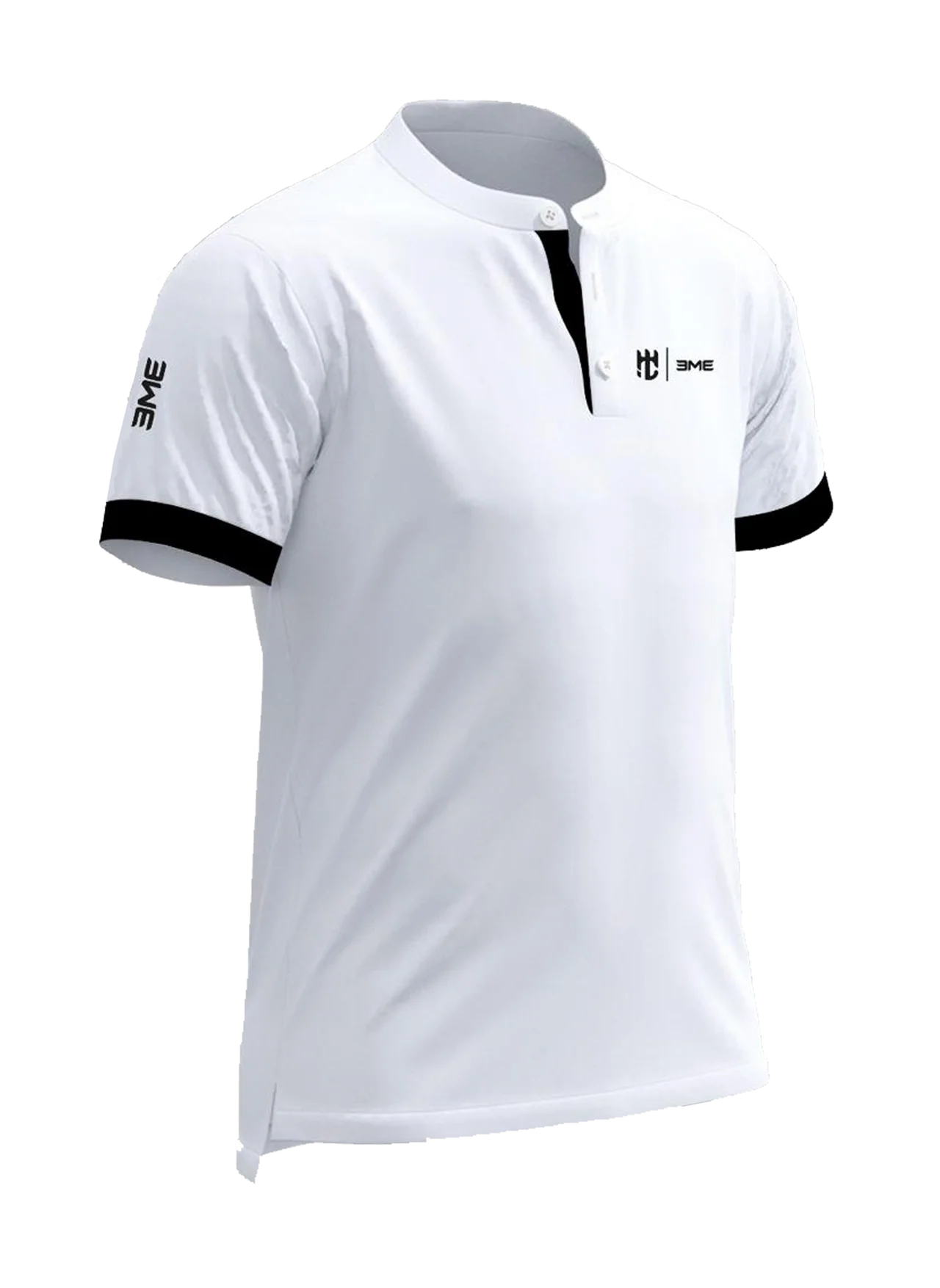Playera Cuello Mao Botones
