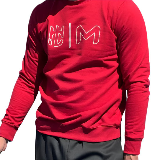 Manga Larga Roja Eme Logo
