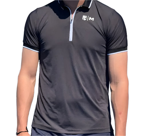 Polo Eme Lisa Negra