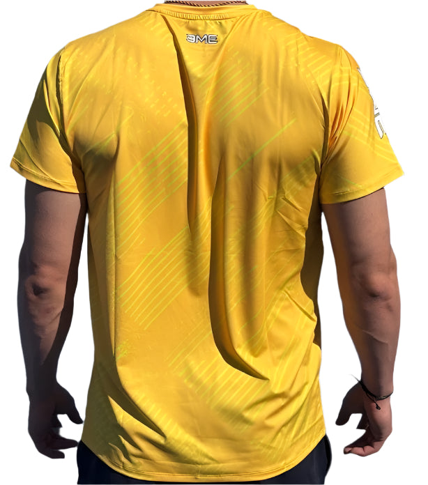Camisa Eme Cuello redondo amarilla