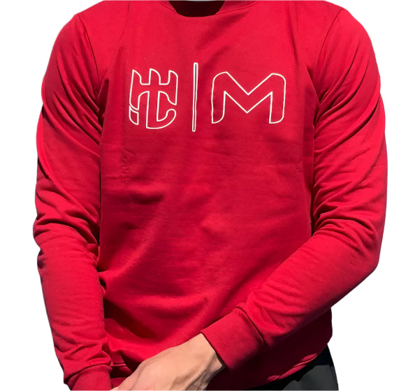 Manga Larga Roja Eme Logo