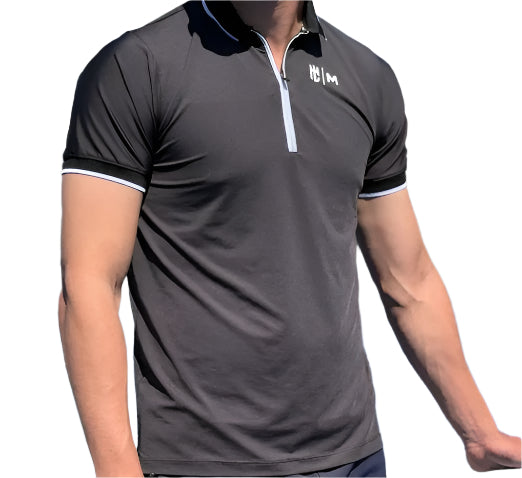 Polo Eme Lisa Negra