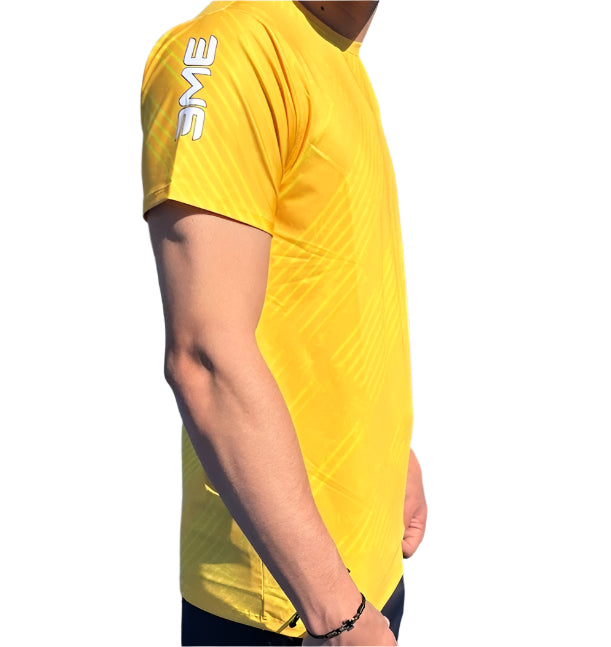 Camisa Eme Cuello redondo amarilla