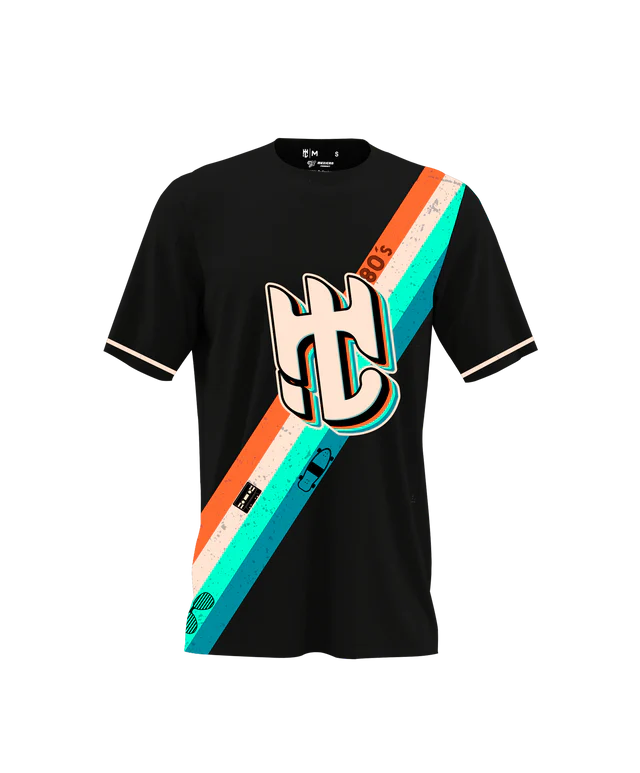 Playera Cuello Redondo 80'S