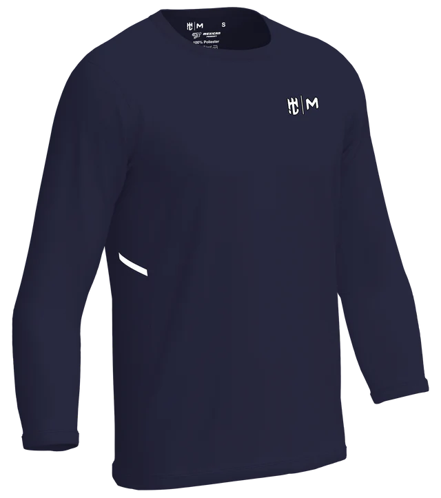 Playera Cuello Redondo Manga Larga