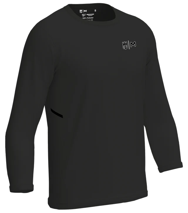 Playera Cuello Redondo Manga Larga