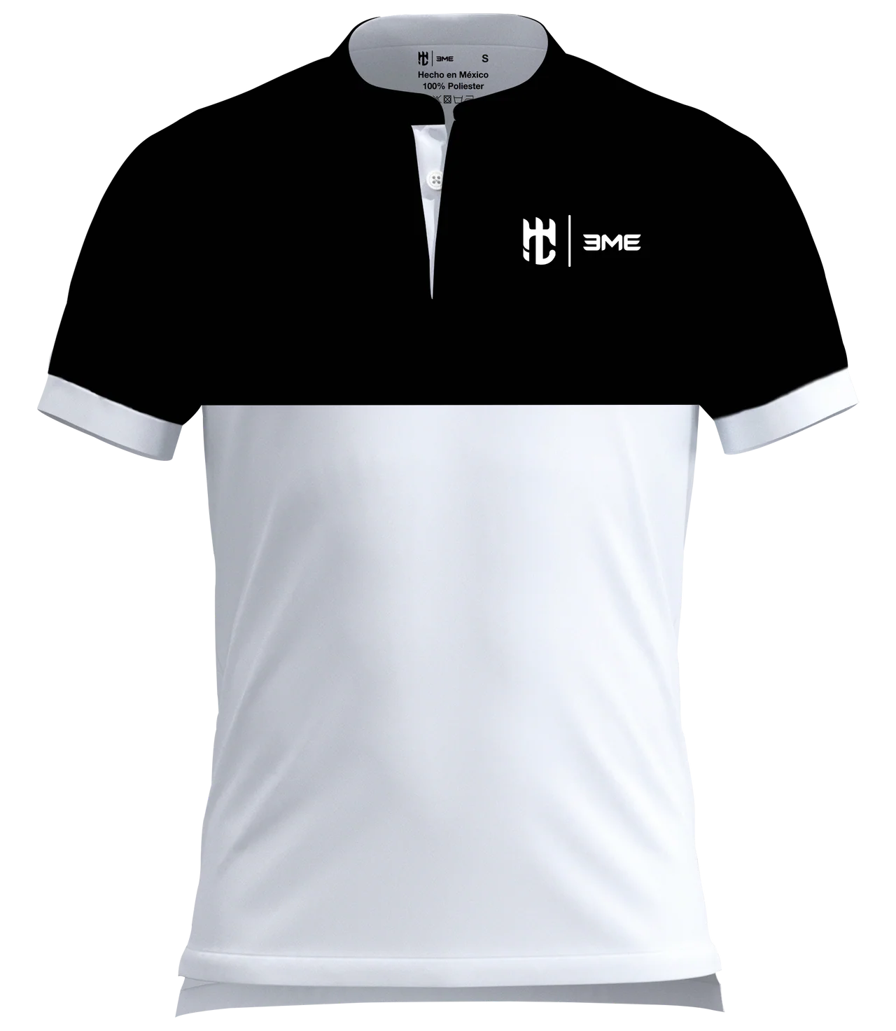 Playera Cuello Mao Botones