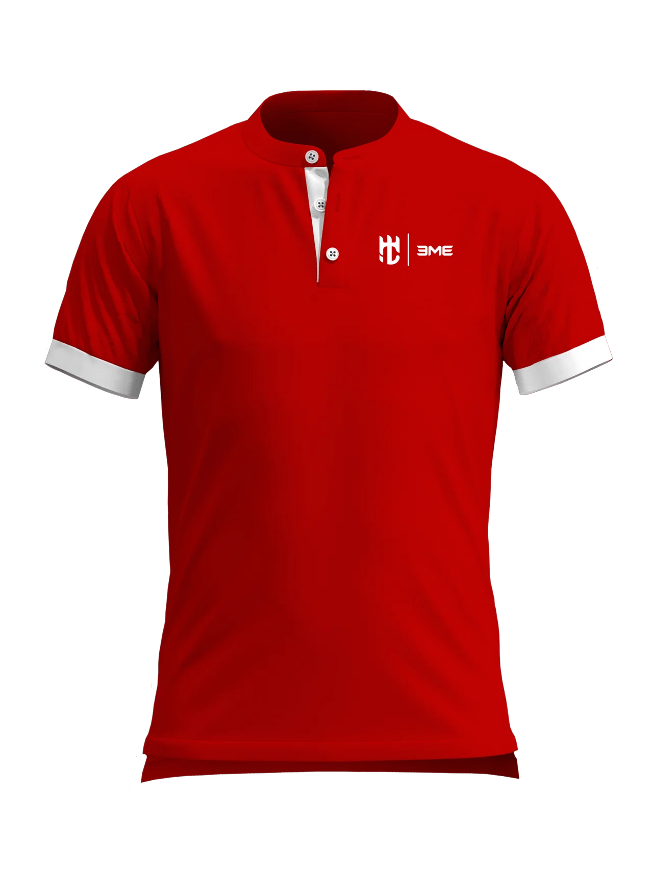 Playera Cuello Mao Botones