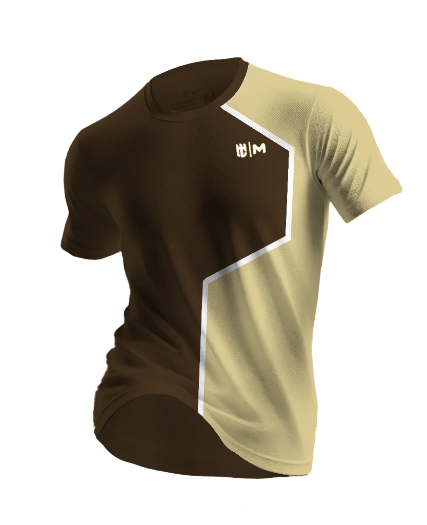 Playera Cuello Redondo Hexagono