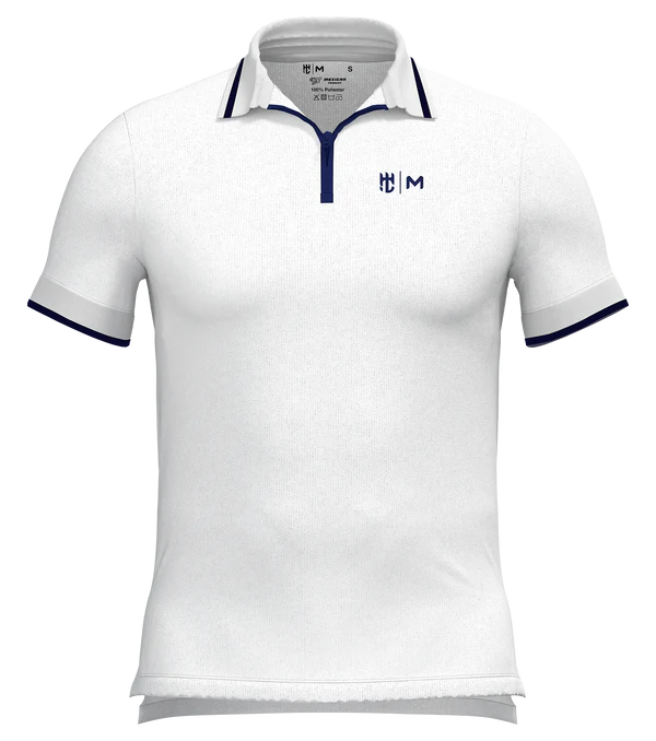 Playera Polo Blanca Eme