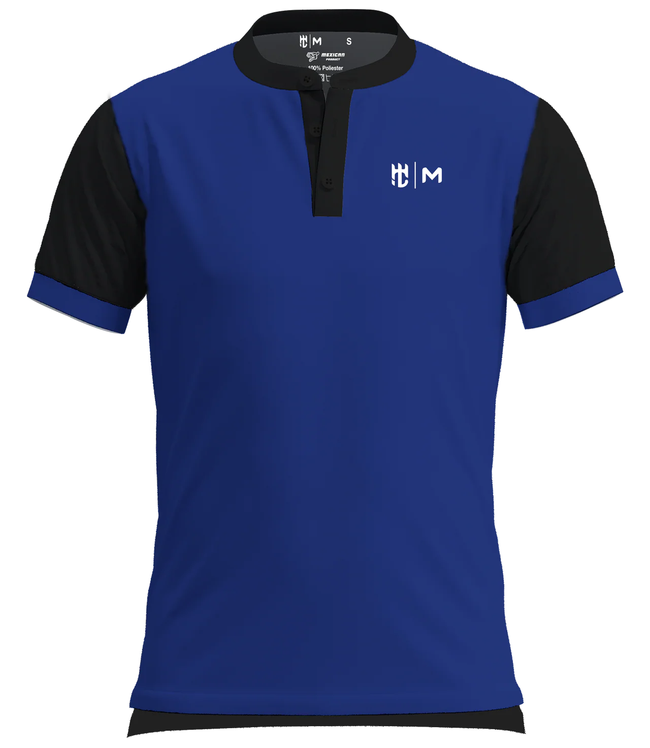 Playera Cuello Mao Botones