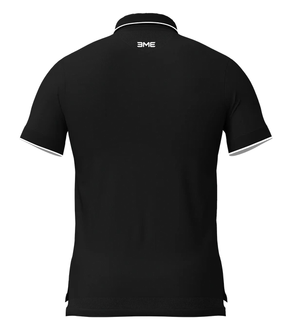 Playera Polo Negra Eme