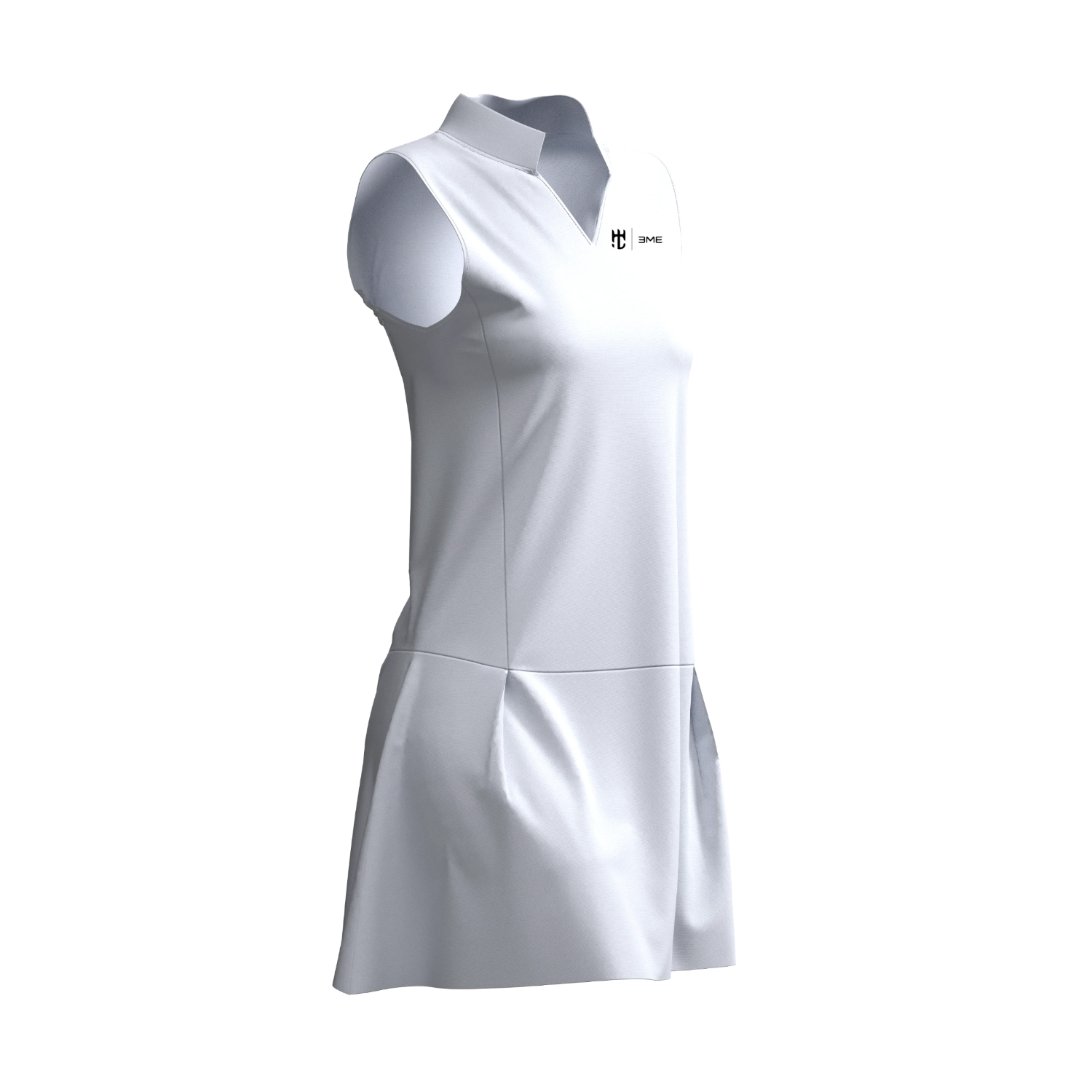 Vestido Cuello Alto