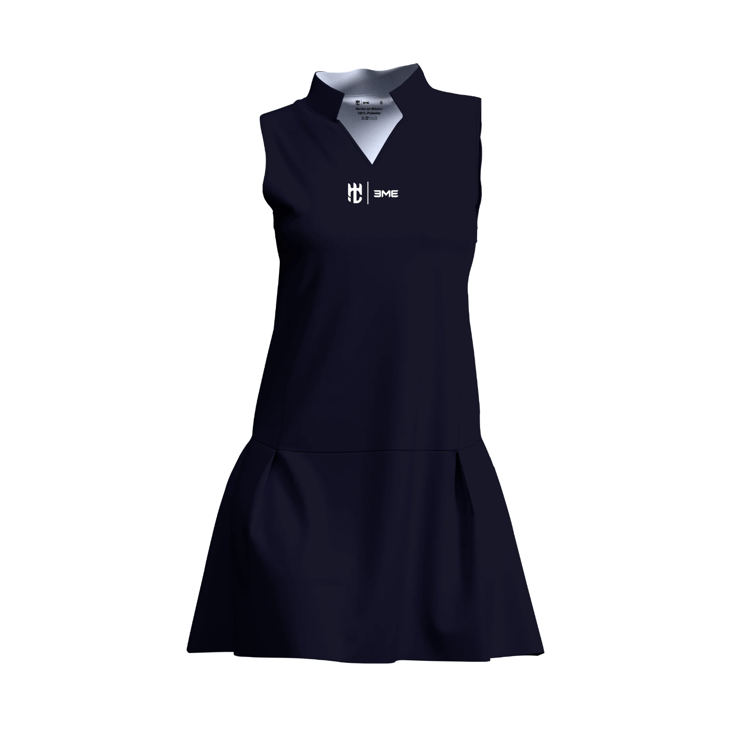 Vestido Cuello Alto