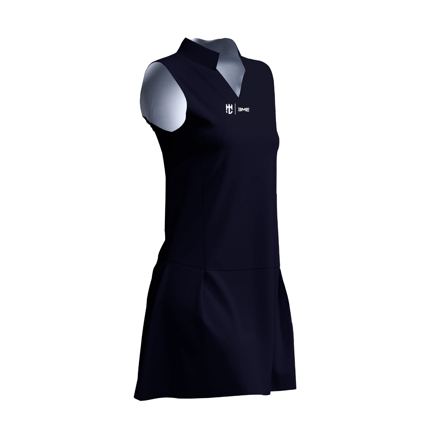 Vestido Cuello Alto
