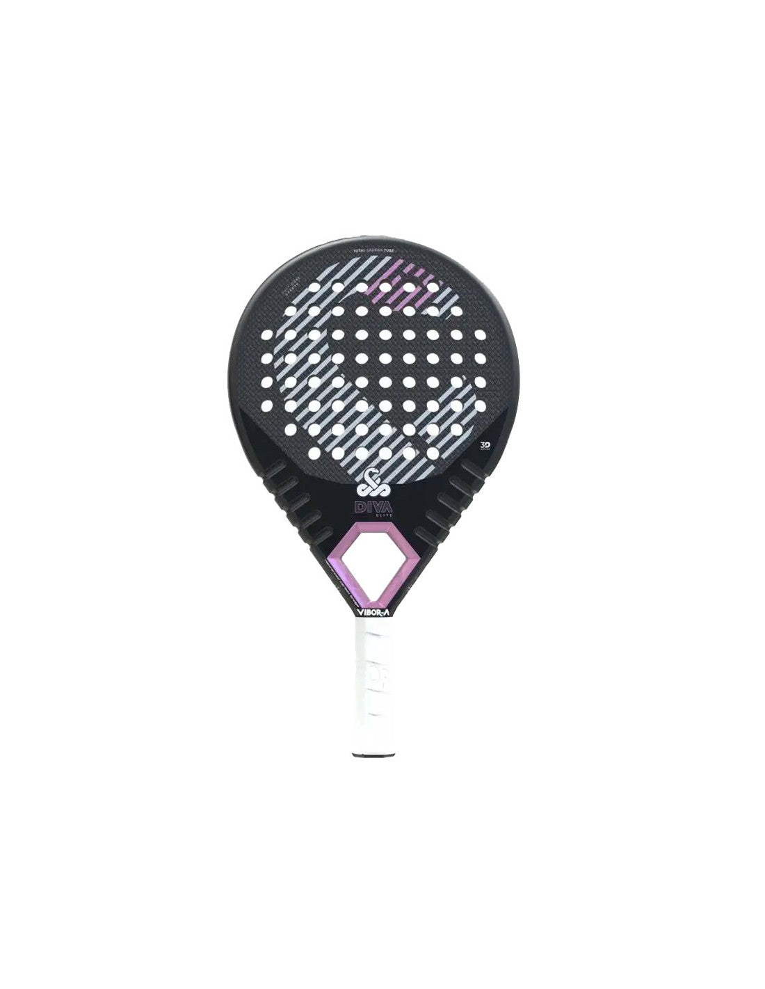 Pala Vibora Diva Elite Negro Y Rosa
