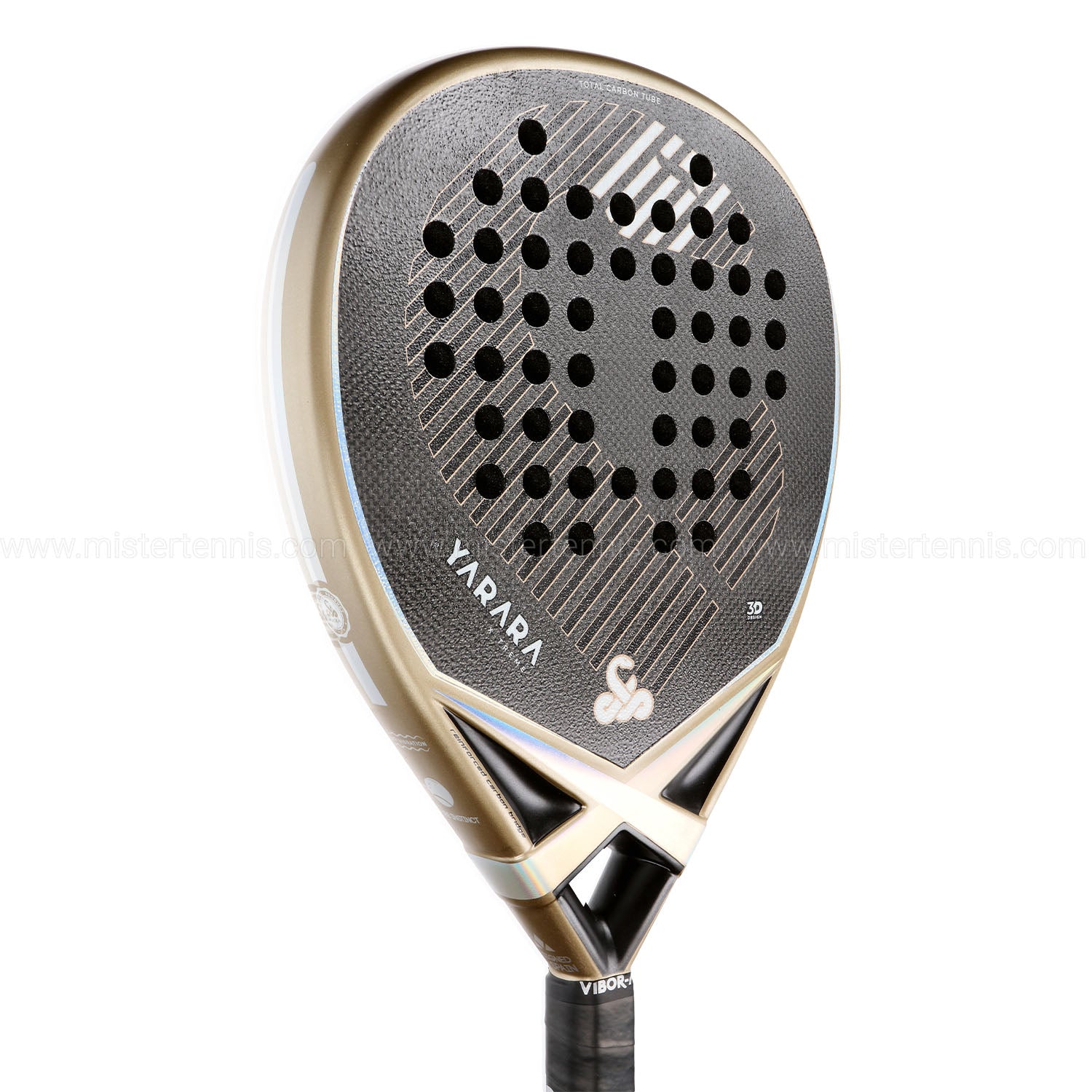 Pala Vibora Yarara Xtreme Dorado Y Negro