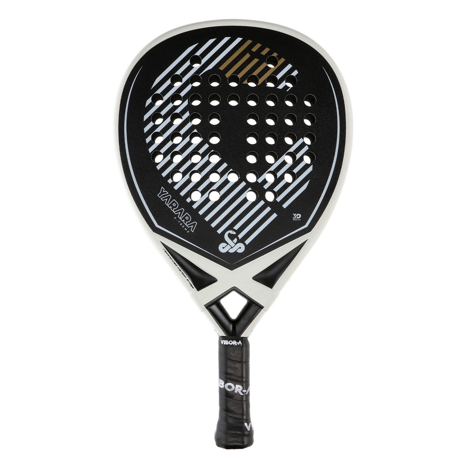 Pala Vibora Yarara Xtreme Blanco Y Negro