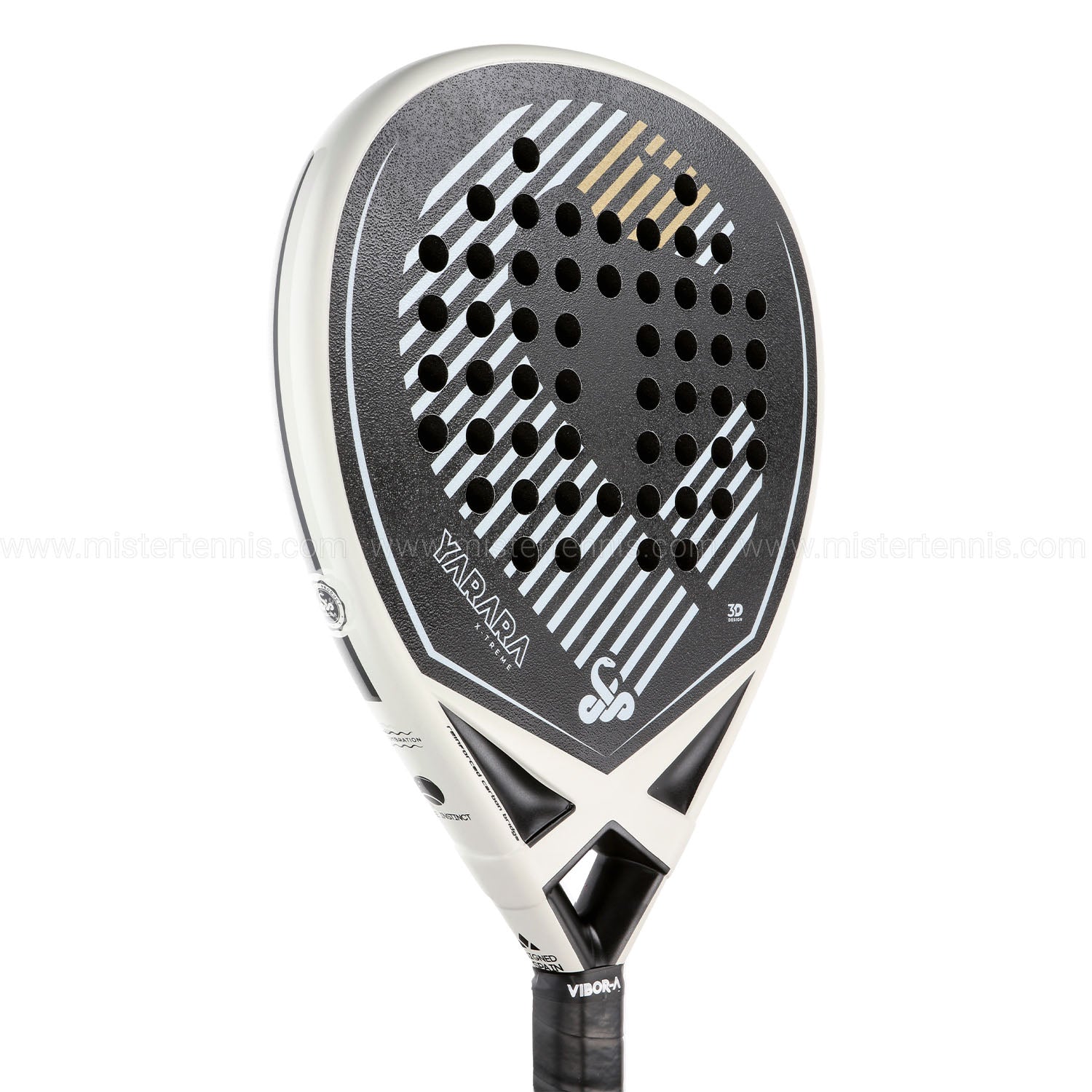 Pala Vibora Yarara Xtreme Blanco Y Negro