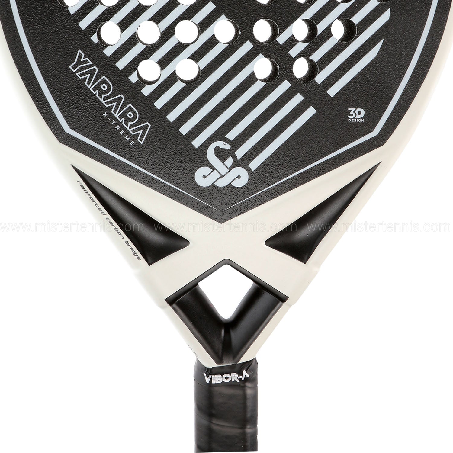 Pala Vibora Yarara Xtreme Blanco Y Negro